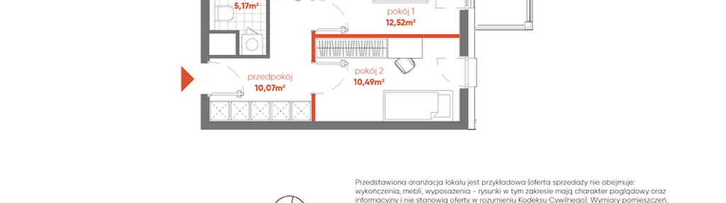 Mieszkanie w inwestycji: Pierwsza Dzielnica - etap III