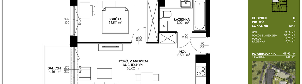 Mieszkanie w inwestycji: Triton Kampinos III