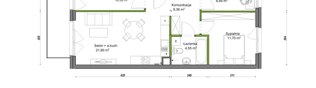 Mieszkanie w inwestycji: Orawska Vita