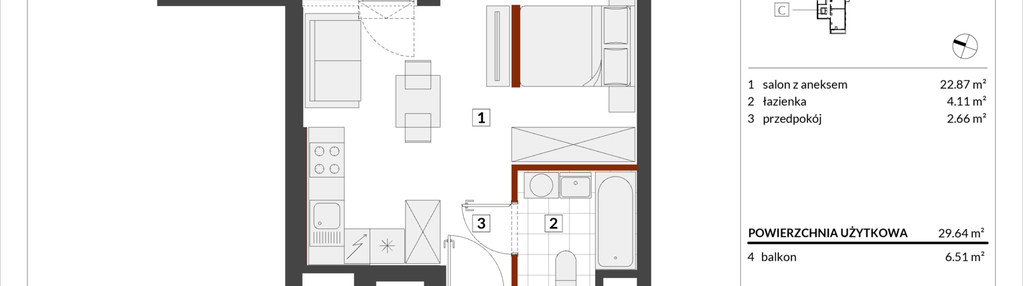 Mieszkanie w inwestycji: Warszawski Świt etap XI