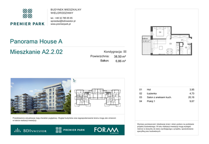 Mieszkanie w inwestycji: Premier Park II