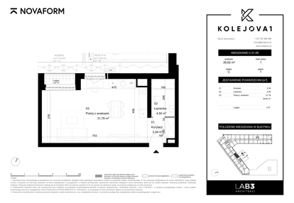 Mieszkanie w inwestycji: Kolejova 1
