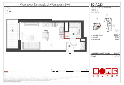 Mieszkanie w inwestycji: Warszawski Świt etap IX