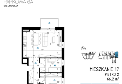 Mieszkanie w inwestycji: Parkowa 6AC - ETAP III