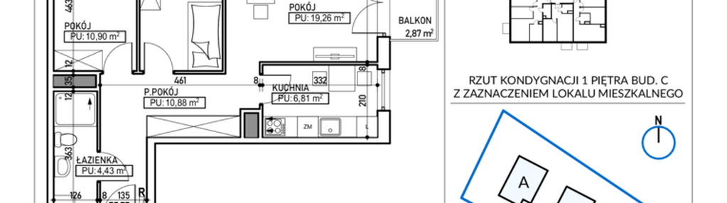 Mieszkanie w inwestycji: Jodłowicka 5