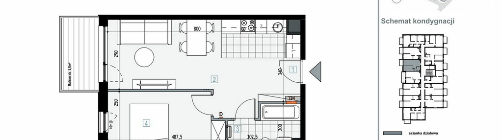 Mieszkanie w inwestycji: Apartamenty Kopernika