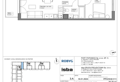 Mieszkanie w inwestycji: Port Popowice bud. W