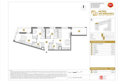 Mieszkanie w inwestycji: Apartamenty Metro Wilanowska
