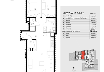 Mieszkanie w inwestycji: ATAL Aura II