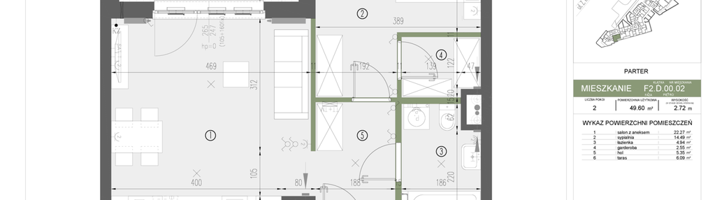 Mieszkanie w inwestycji: Sady Żoliborz II