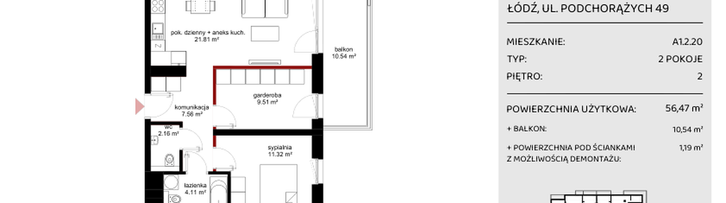 Mieszkanie w inwestycji: Mirabelkowa Eko