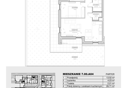 Mieszkanie w inwestycji: Ogrody Andersa II