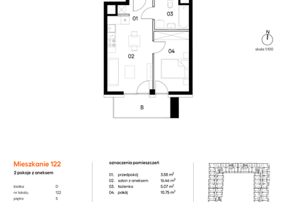 Mieszkanie w inwestycji: Miasto Polskich Mistrzów Olimpijskich