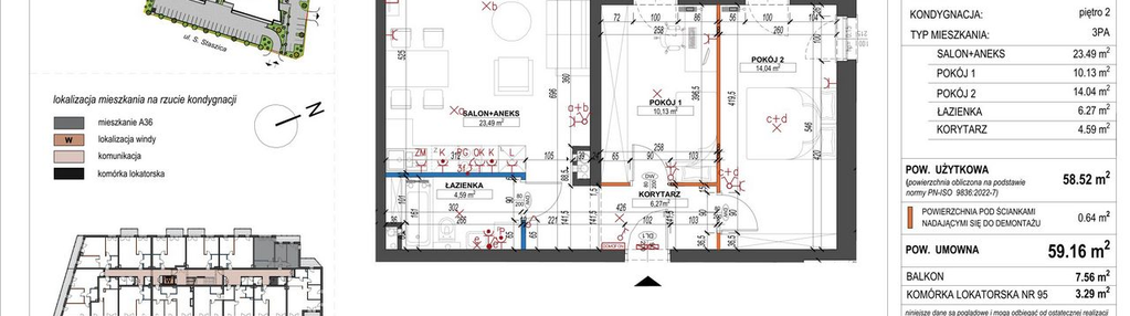 Mieszkanie w inwestycji: ulica Staszica bud. A