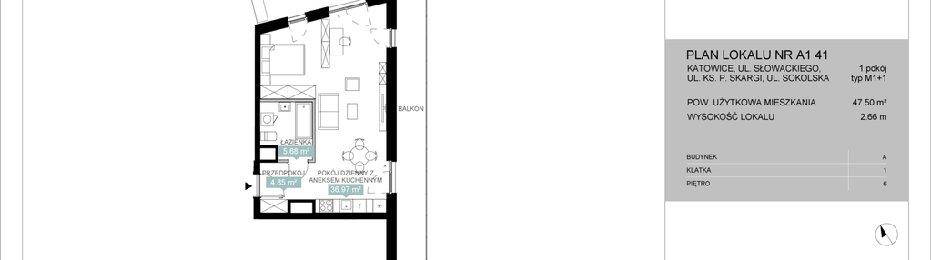 Mieszkanie w inwestycji: Mikato