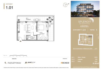 Mieszkanie w inwestycji: Splendit Świnoujście