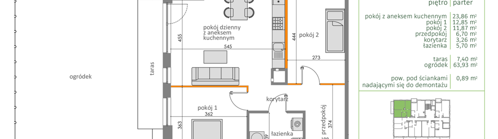 Mieszkanie w inwestycji: Zielona Przystań