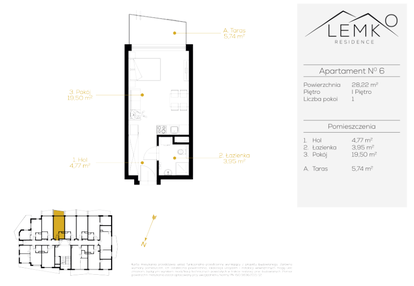 Mieszkanie w inwestycji: Lemko Residence