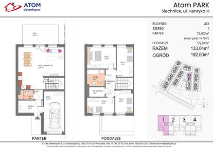 Dom w inwestycji: ATOM Park