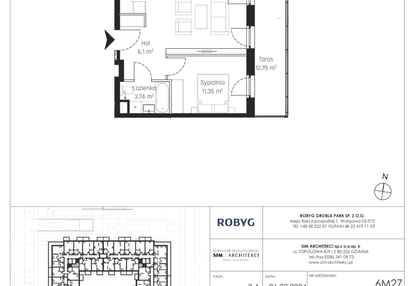 Mieszkanie w inwestycji: Nadmotławie Apartments etap J