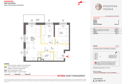Mieszkanie w inwestycji: Piastova Osada