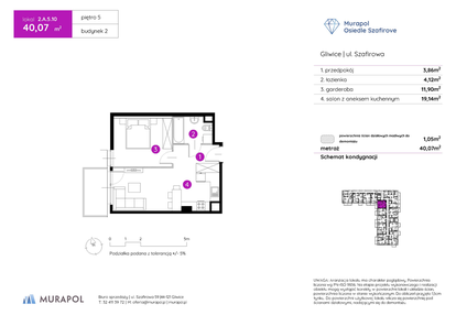 Mieszkanie w inwestycji: Murapol Osiedle Szafirove II