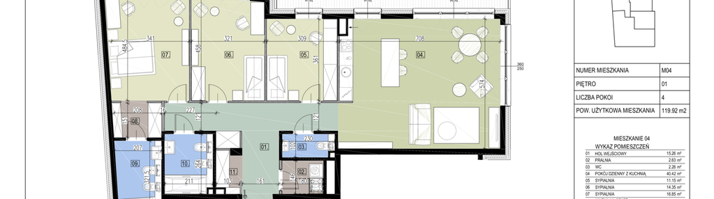 Mieszkanie w inwestycji: Apartamenty Orkana