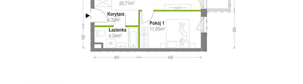 Mieszkanie w inwestycji: Głębocka Vita