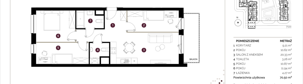 Mieszkanie w inwestycji: Osiedle Witaj etap II