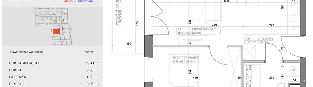 Mieszkanie w inwestycji: Industria etap I-B