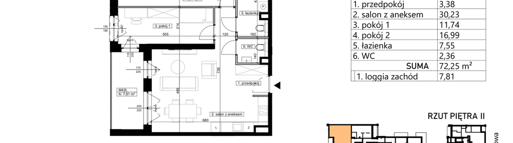 Mieszkanie w inwestycji: Finezja