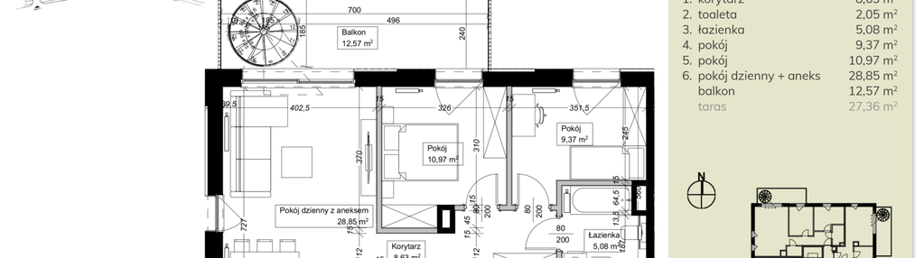 Mieszkanie w inwestycji: Apartamenty przy Parku Szczytnickim