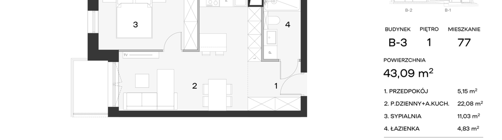 Mieszkanie w inwestycji: Koncertowa Dolina