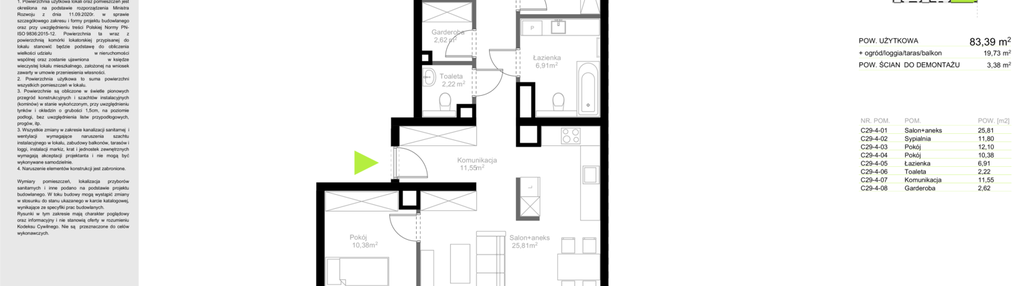 Mieszkanie w inwestycji: Sielec Renarda etap II