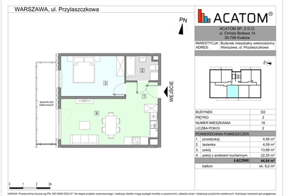 Mieszkanie w inwestycji: Wawer Go 2.0