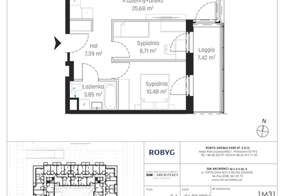 Mieszkanie w inwestycji: Nadmotławie Apartments etap J