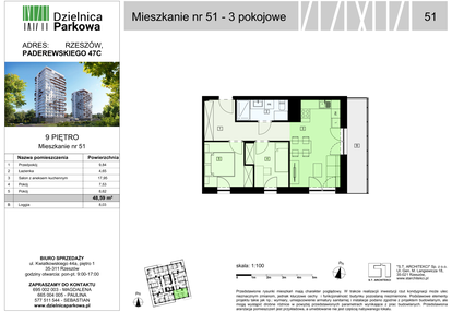 Mieszkanie w inwestycji: Dzielnica Parkowa VIII