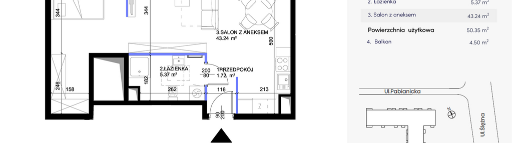 Mieszkanie w inwestycji: Nowa Pabianicka