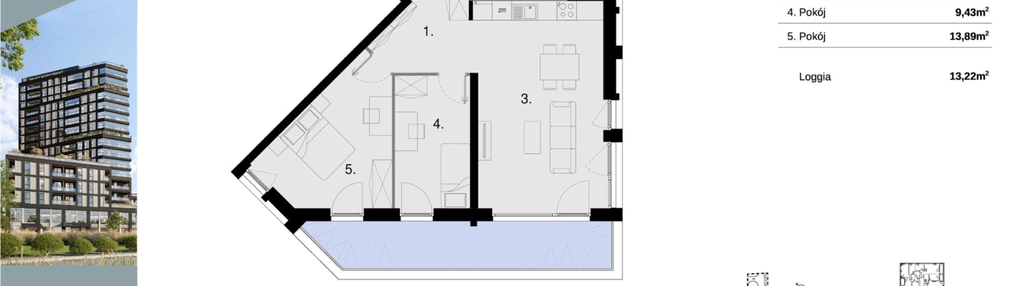 Mieszkanie w inwestycji: Sky Trust etap II