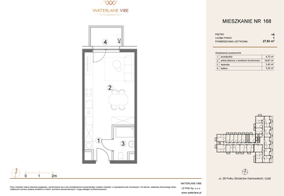 Mieszkanie w inwestycji: Waterlane Vibe