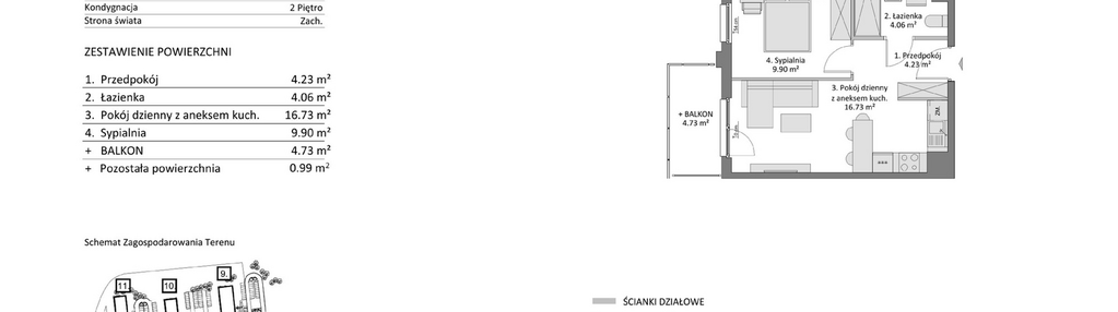 Mieszkanie w inwestycji: Osiedle Pastelowe etap IV