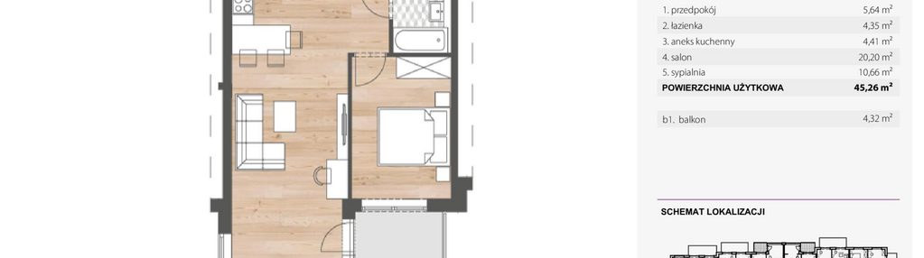 Mieszkanie w inwestycji: Wyspa Solna Etap III, budynek B