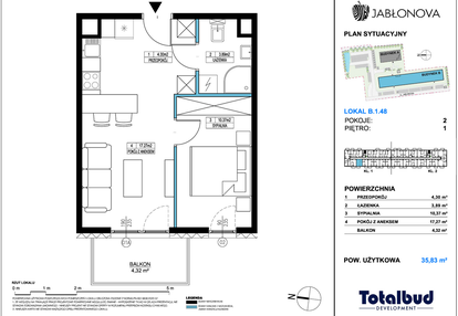 Mieszkanie w inwestycji: Jabłonova