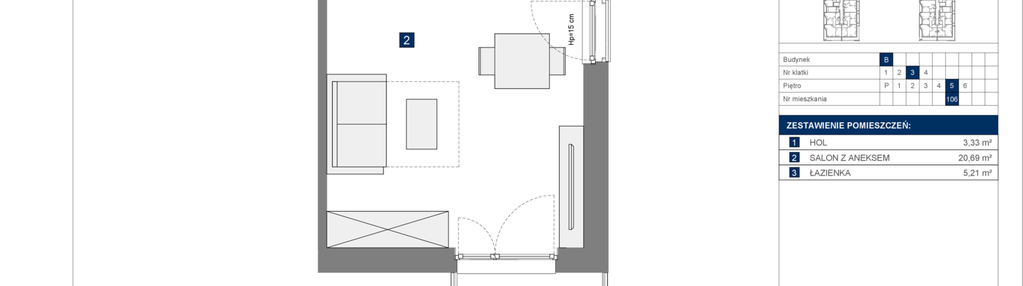 Mieszkanie w inwestycji: Osiedle przy Wielickiej etap 1.2