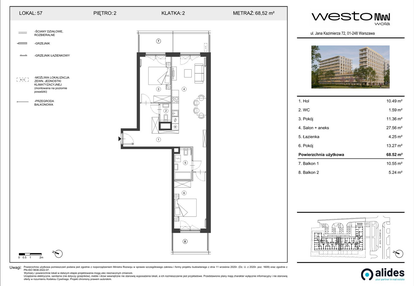 Mieszkanie w inwestycji: Westo Wola