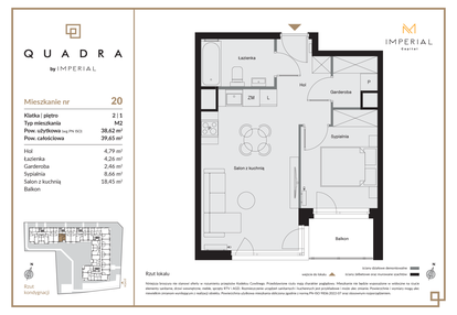 Mieszkanie w inwestycji: QUADRA