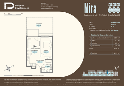 Mieszkanie w inwestycji: Mira