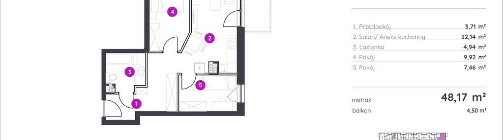 Mieszkanie w inwestycji: Murapol Osiedle Faktoria