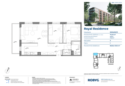 Mieszkanie w inwestycji: Royal Residence 6A