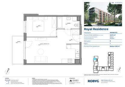 Mieszkanie w inwestycji: Royal Residence 6B